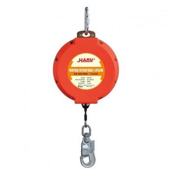 KD15 Geri sarımlı Düşüş Durdurucu Çelik Halatlı 15 mt. (YOYO) HARU