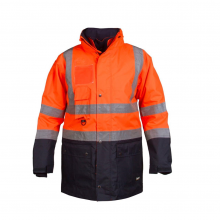 Turuncu Reflektörlü İş Montu Turuncu Reflektörlü İş Montu