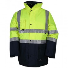 Yeşil Reflektörlü İş Montu Yeşil Reflektörlü İş Montu